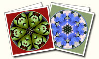 Flower Mandala Greeting Cards